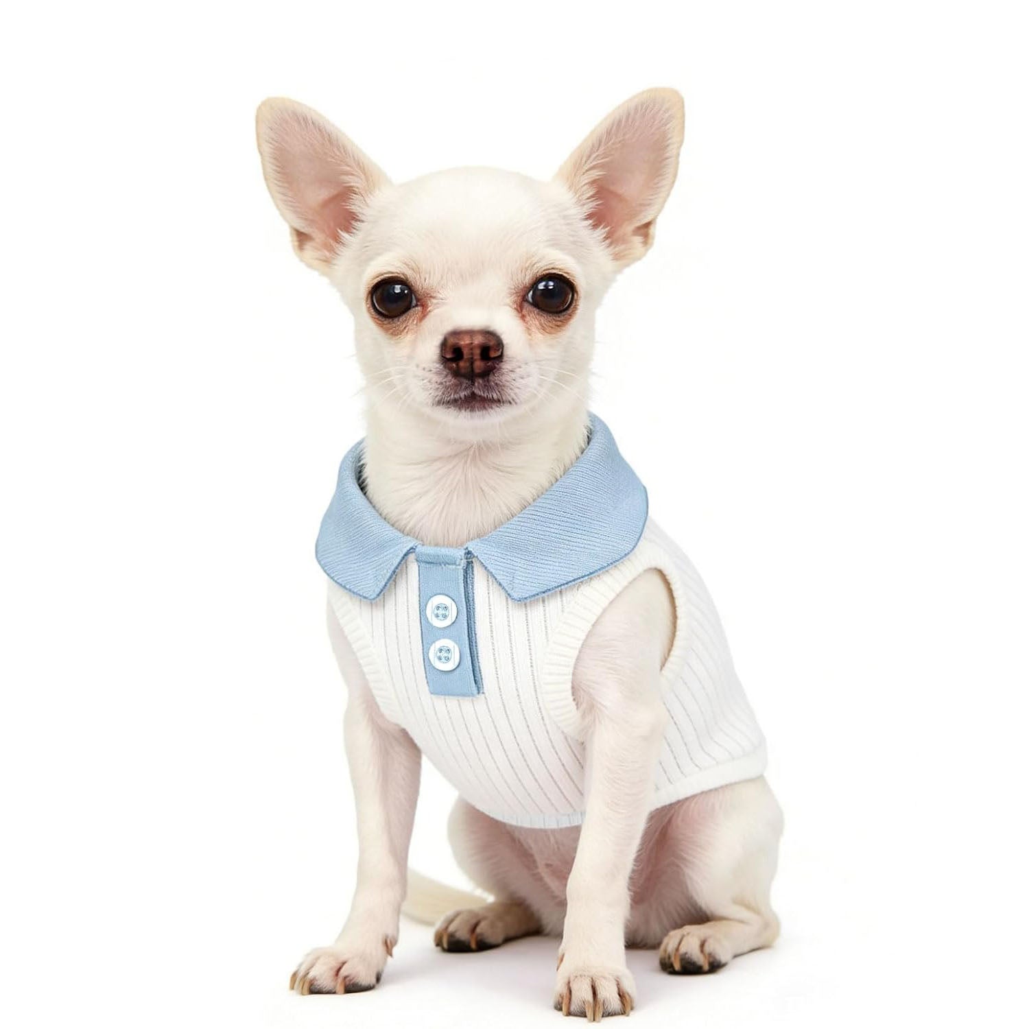 Stretchy Dog T-Shirt for Small Dogs – Breathable Polo Shirt Cooling Vest