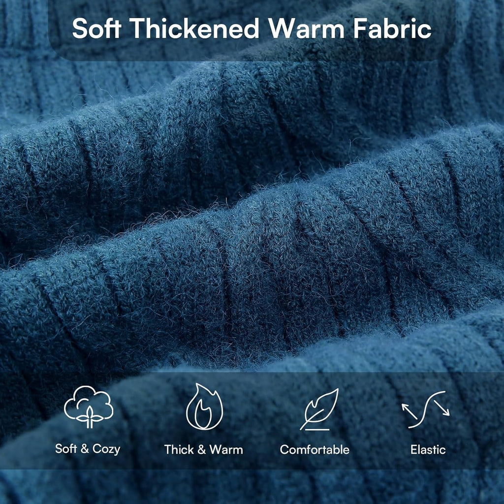 Cozy & Soft Sleeveless Turtleneck Dog Sweater