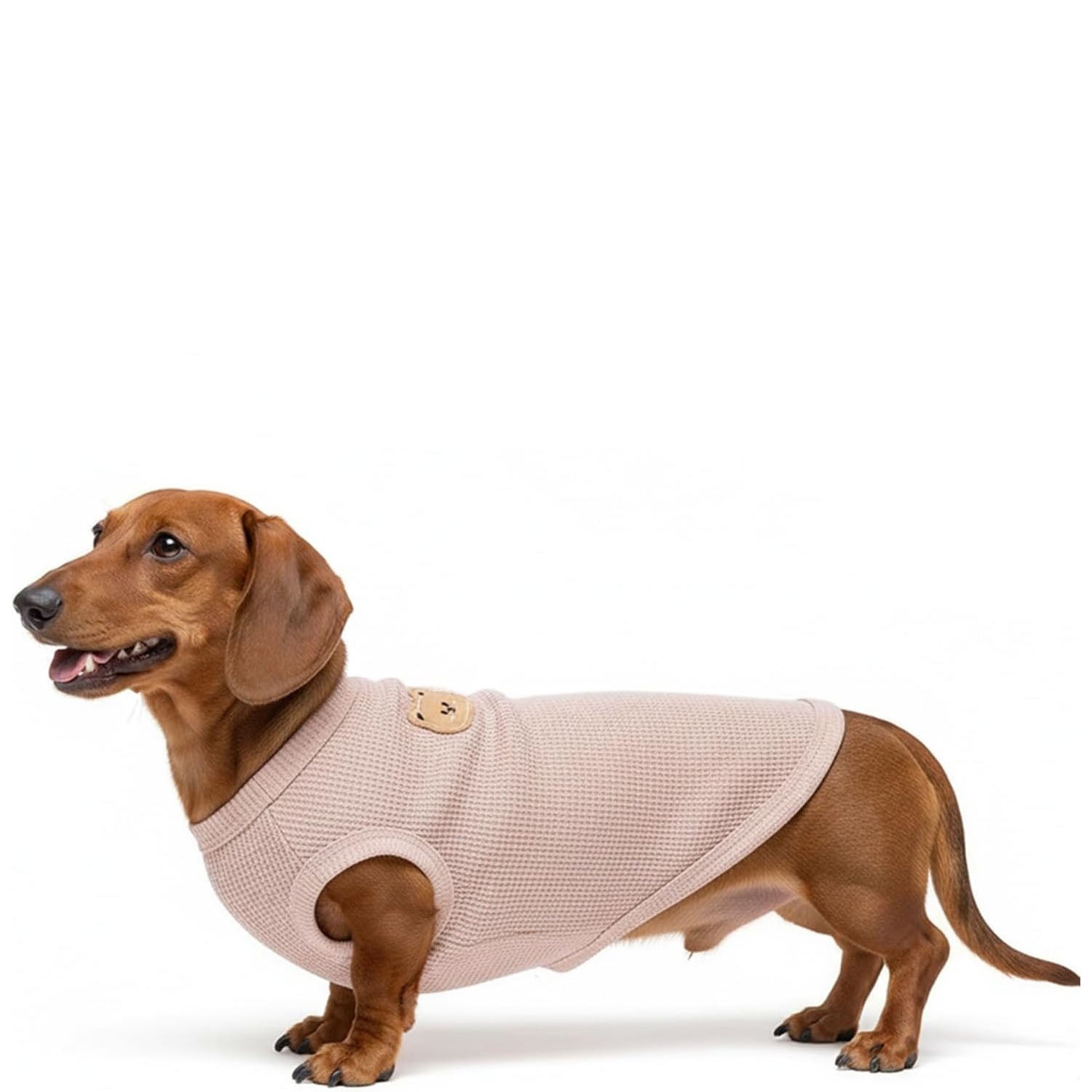 Waffle-Knit Pet Shirt – Lightweight Breathable Stretchy Sleeveless Tee