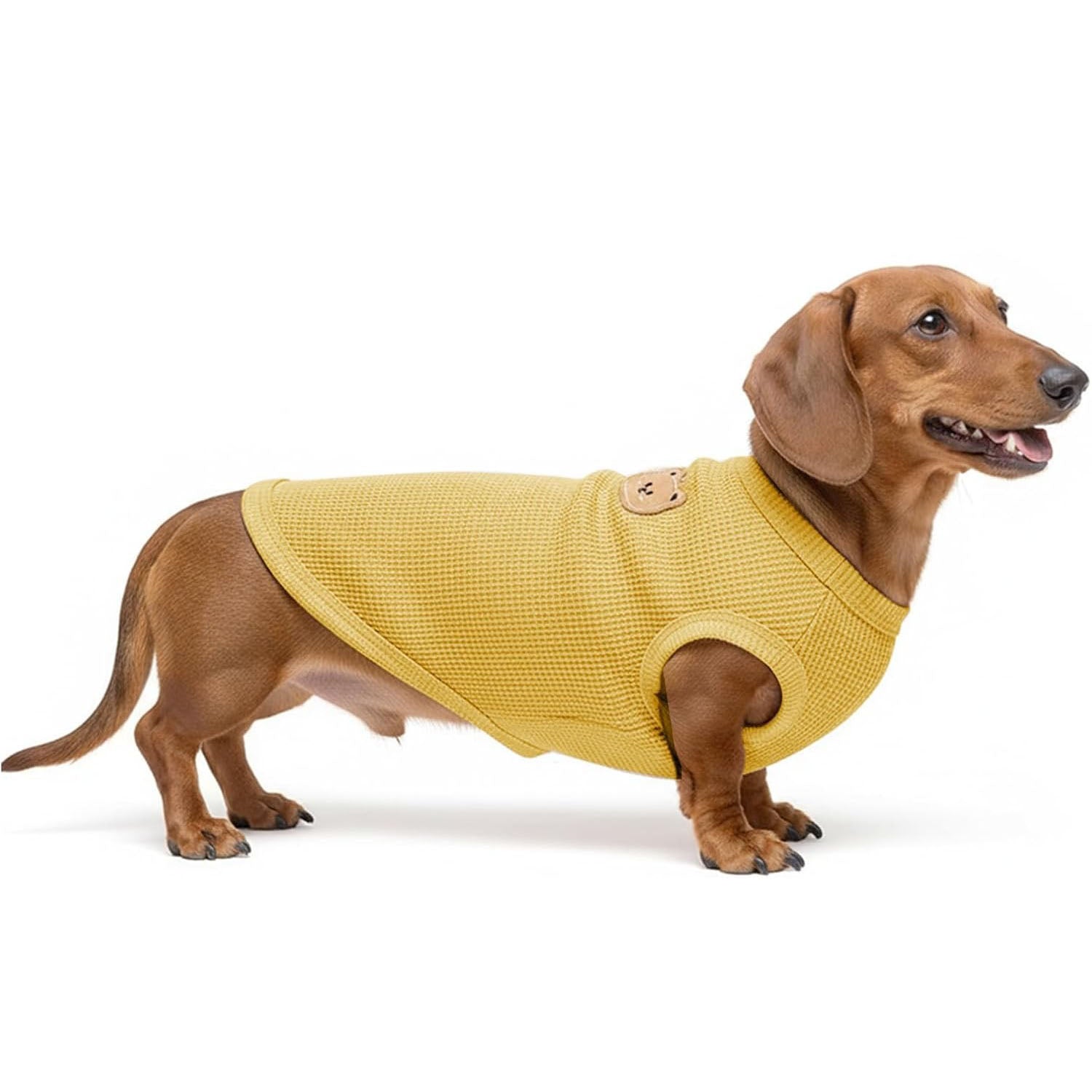 Waffle-Knit Pet Shirt – Lightweight Breathable Stretchy Sleeveless Tee