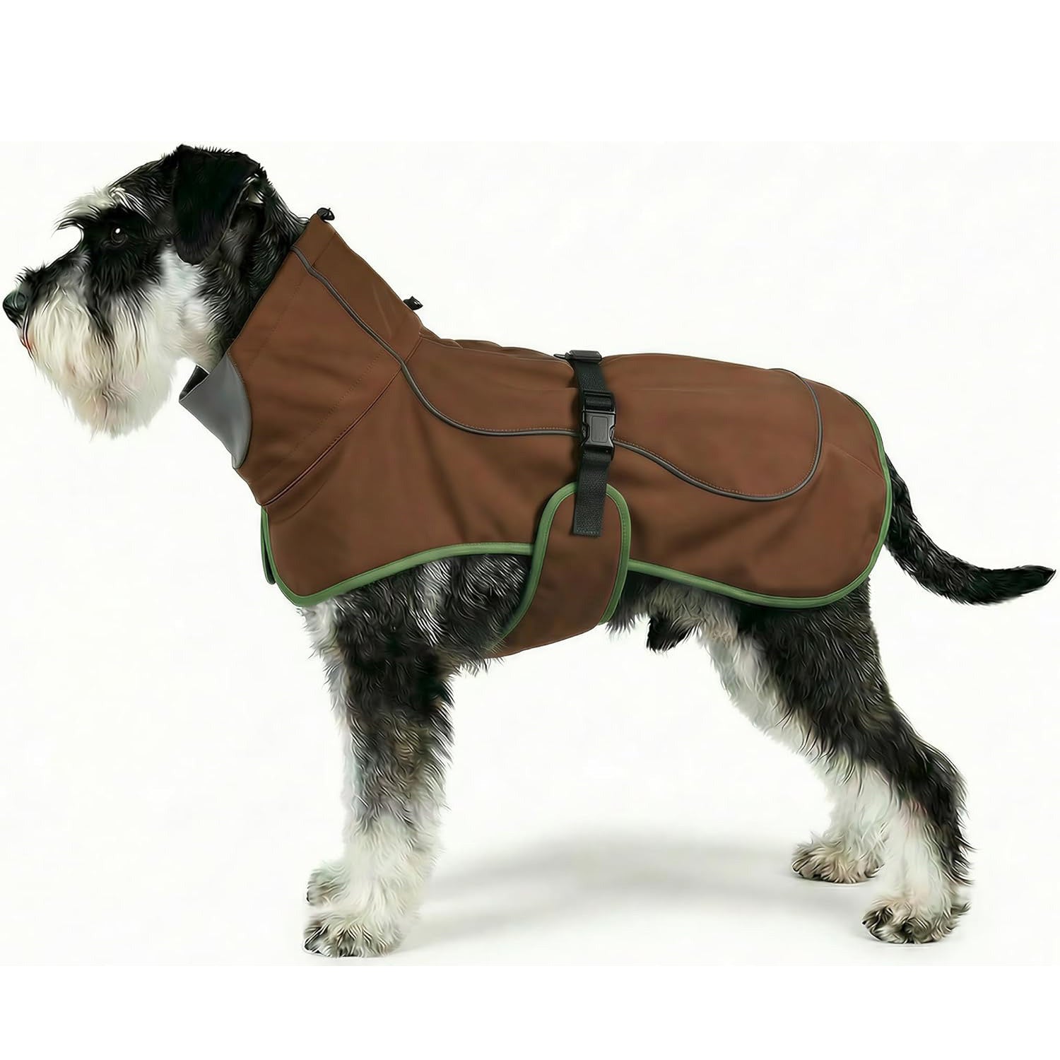 Softshell Dog Winter Vest – Fleece Lined Water Repellent Jacket