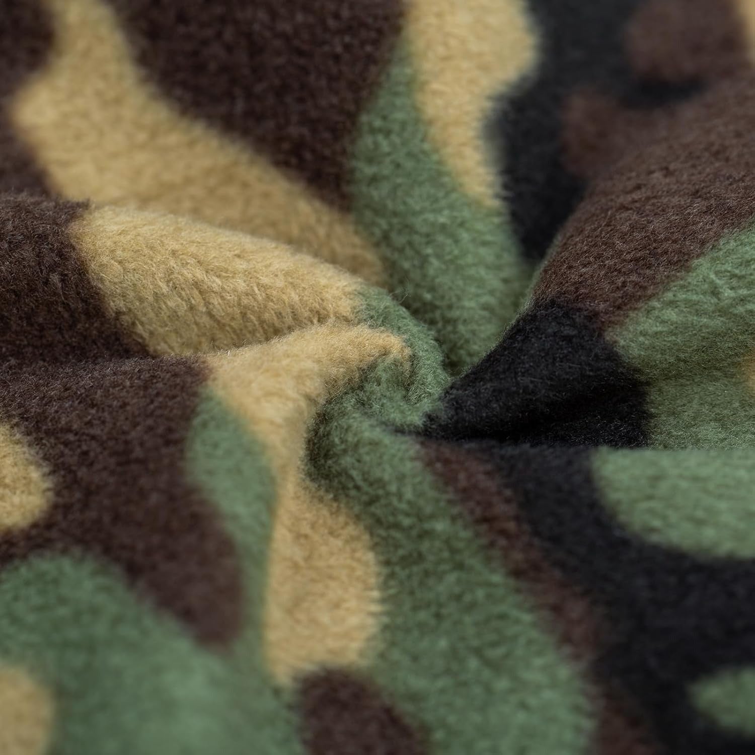 Camo French Bulldog Dog Hoodie with Pocket – Fleece Sweatshirt