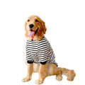Fleece Sweater for Large Dogs – Striped Shirt with Sleeves