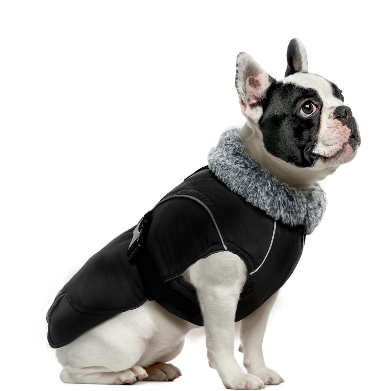 Winter Warm Dog Coat – Windproof Water Repellent Thick Snowsuit Fleece Jacket