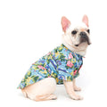 Breathable Dog Hawaiian Shirt – Floral & Sea Island Pattern Summer Clothes