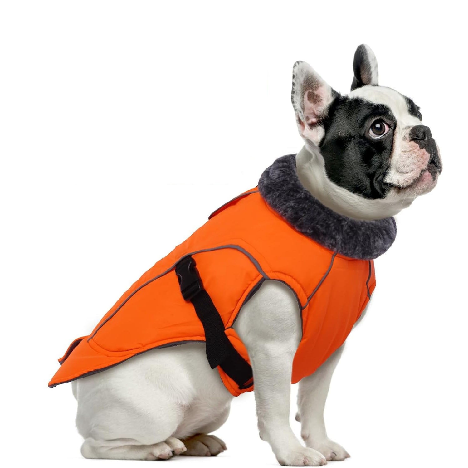 Winter Warm Dog Coat – Windproof Water Repellent Thick Snowsuit Fleece Jacket