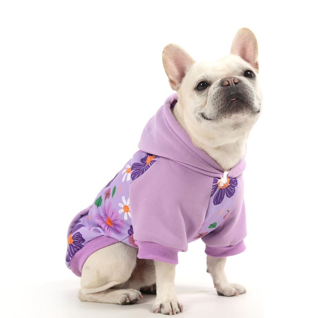 Soft Dog Hoodie with Pocket – Warm Fleece Pet Clothes Hooded Sweatshirt
