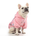 Soft Dog Hoodie with Pocket – Warm Fleece Pet Clothes Hooded Sweatshirt