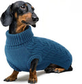 Cozy & Soft Sleeveless Turtleneck Dog Sweater
