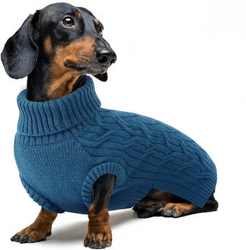 Cozy & Soft Sleeveless Turtleneck Dog Sweater